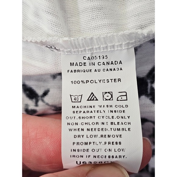 Women's Large Pippa Blair Open Back Sheer Tunic Length Blouse Tank Shirt‎ Top - Picture 8 of 8